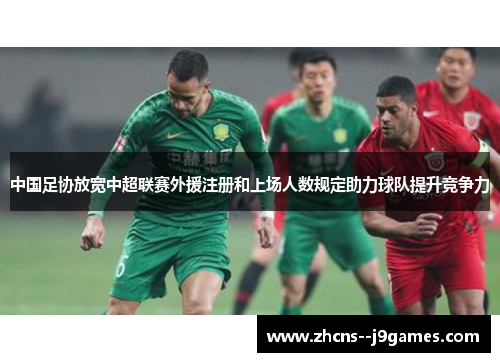 中国足协放宽中超联赛外援注册和上场人数规定助力球队提升竞争力 中国足协放宽中超联赛外援注册和上场人数规定助力球队提升竞争力